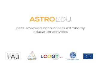 IAU astroEDU: an open-access platform for peer-reviewed astronomy education activities