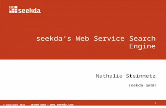 seekda's Web Service search engine