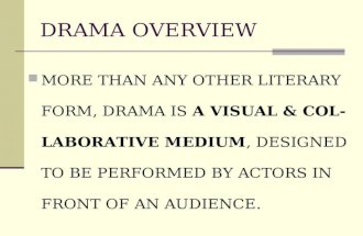 Drama  Overview