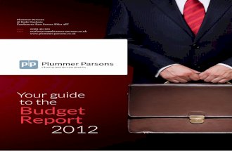 The Budget Report March 2012