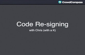 Code Re-signing