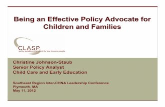 Policy and Advocacy Slides