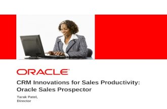Oracle Sales Prospector