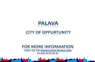 Lodha palava dombivali city of opportunity