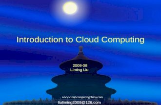 Introduction To Cloud Computing