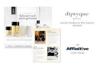 Diptyque Paris - Social Marketing Case Study