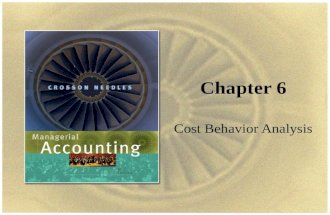 Managerial Accounting, Chapter 6 by Crosson, Needles