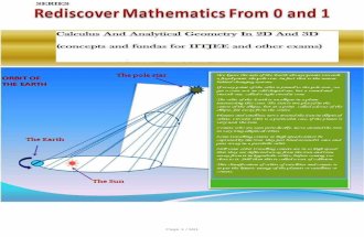 Calculus and Analytical Geometry in 2D and 3D Preview