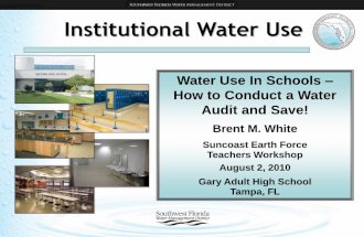 Water Conservation In Schools