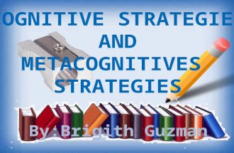Cognitives and metacognitives stratiegies