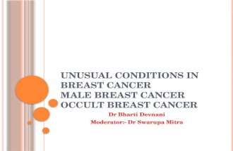Male breast cancer and occult primary