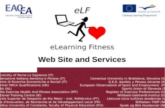 E learning fitness website services uniroma1 laura