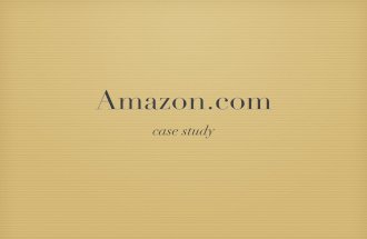 Amazon - Company Profile and Strategy