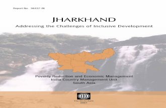 Jharkhand World BanK Report
