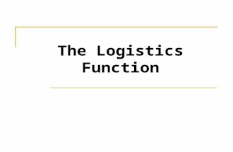 The Logistics Function