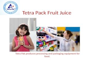 Tetra Pack Fruit Juice