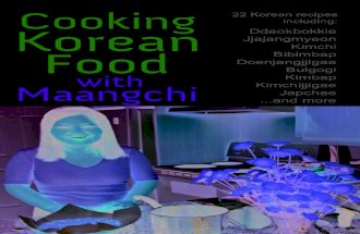 Cooking Korean Food With Maangchi - Book 1 (revised 2nd edition)