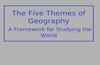 3   five themes of geography - lodi