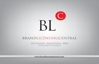 Brand Licensing Central Corporate Profile Services For the Consumer products Market, Representing Some of the Top Brands In the world For their Brand extensions.