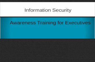 Executive Information Security Training