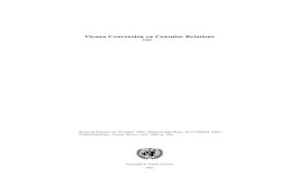 Vienna convention on consular relations