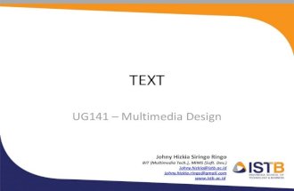 UG141 - Week 4 (Text)