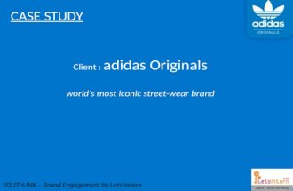 Case study - adidas originals - by letsintern