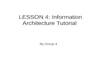 Group 4 presentation_information_architectur