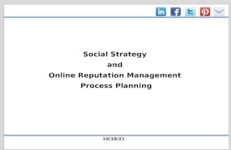 Social strategy planning