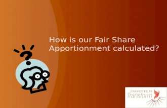 Apportionment Calculation