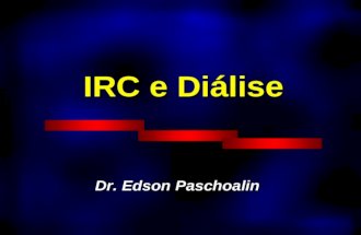 IRC e Diálise