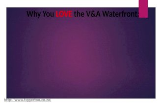 Why you love the v&a waterfront