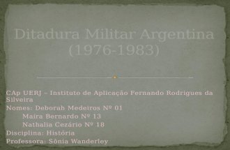 Ditadura argentina