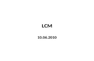 LCM 10.06.