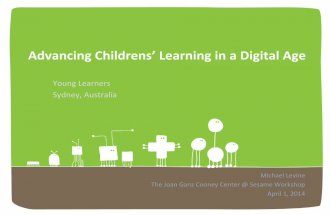 Advancing Children's Learning in a Digital Age