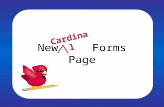 New forms page
