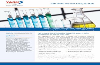 SAP EH&S Success Story @ YASH
