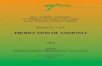 BAT Production of Ammonia
