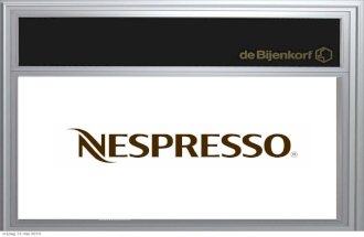 Nespresso Presentatie