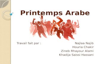 Printemps arabe (1)
