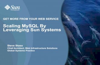 Scaling With Sun Systems For MySQL Jan09