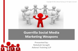 Guerrilla social media weapons for maximum returns