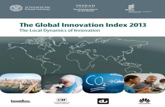 Hong Kong's Profile in The Global Innovation Index 2013
