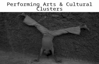 Performing Arts / Cultural Clusters by Livia Andrea Piazza and Federica Taccari