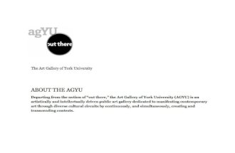 The Art Gallery of York University-Philip Monk