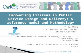 Empowering Citizens in Public Service Design and Delivery: A reference model and Methodology