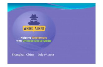 Weibo agent   lean startupmachine - 20120701