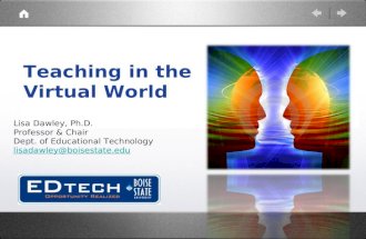Teaching In The Virtual World