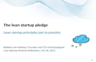 The Lean Startup Pledge
