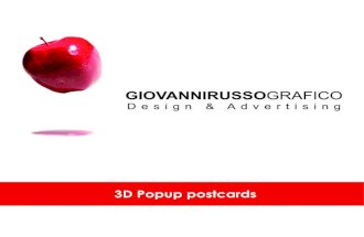 3D Popup Brochure